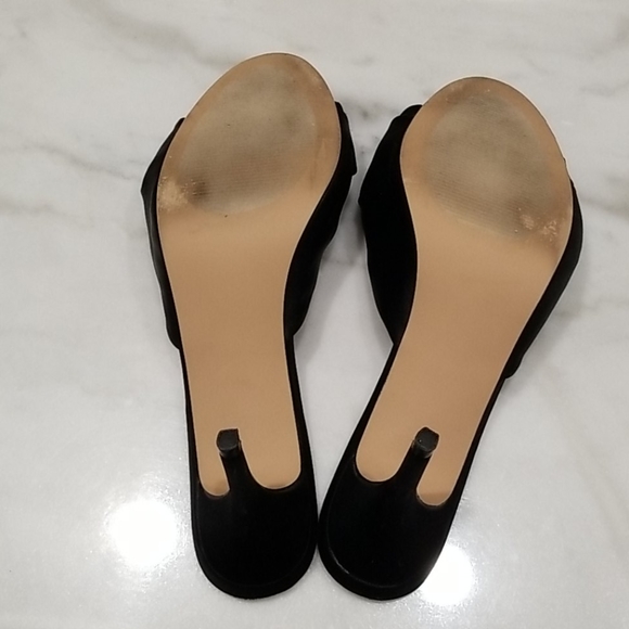 Black Dress Sandals - Picture 3 of 5